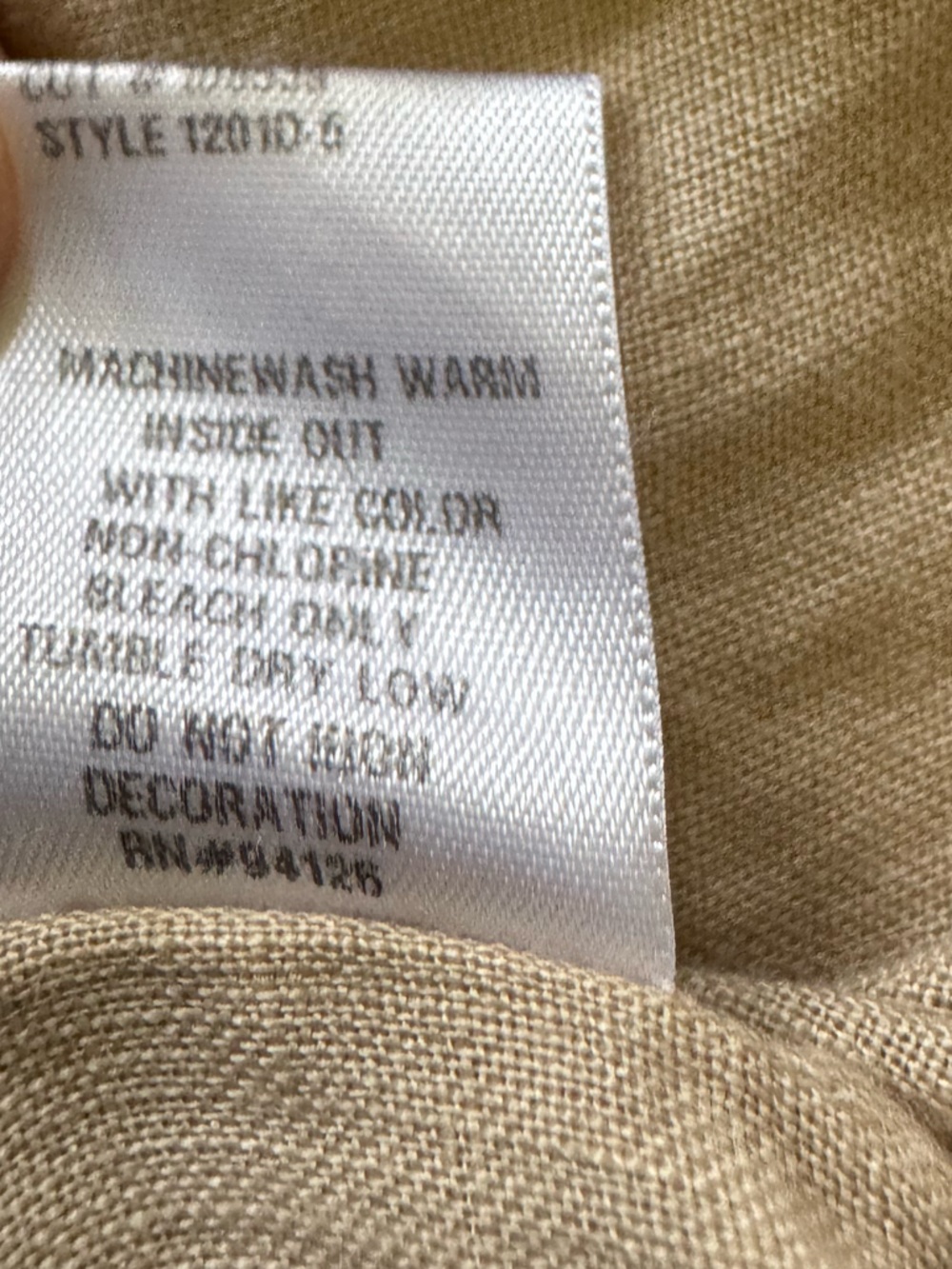 CP Shades Linen Dress Size S - Picture 7 of 11